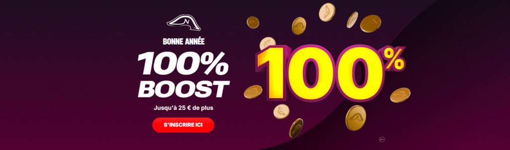 boost del 100% di Napoleon casino